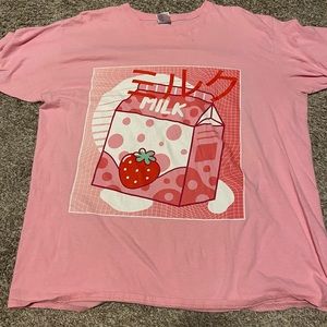 Cute Pink Graphic Tee!